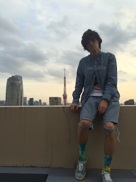 やんねさん（メンズ・180cm）の秋コーディネート