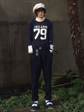 やんねさん(メンズ・180cm)の秋コーディネート