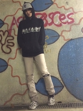 やんねさん（メンズ・180cm）の春コーディネート