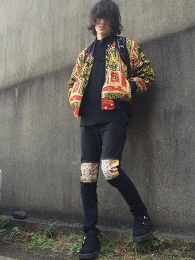 やんねさん（メンズ・180cm）の春コーディネート