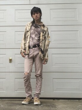 やんねさん(メンズ・180cm)の夏コーディネート