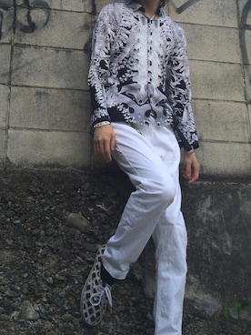 やんねさん（メンズ・180cm）の夏コーディネート