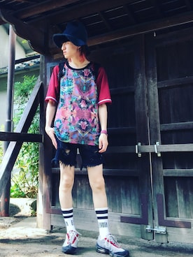 やんねさん（メンズ・180cm）の夏コーディネート