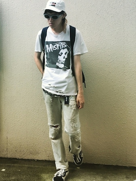 やんねさん(メンズ・180cm)の夏コーディネート