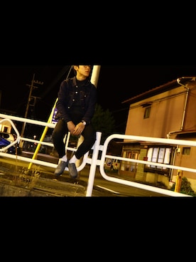 「MONDAINE（モンディーン）のアイテム」を使った、peniyさん（メンズ・173cm）の冬コーディネート