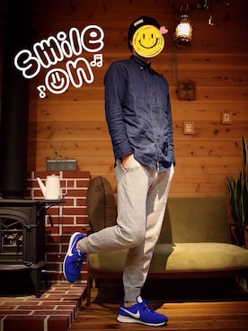 hide◡̈さん（メンズ・173cm）の冬コーディネート