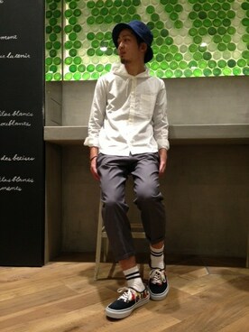 HAREWEBSTAFF/KONDOさん（メンズ・174cm）の春コーディネート