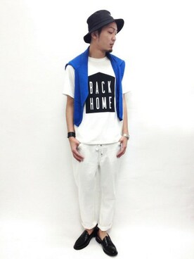 HAREWEBSTAFF/KONDOさん（メンズ・174cm）の夏コーディネート