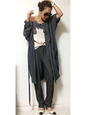 Kotomi Minagawaさんの（DOUBLE STANDARD CLOTHING | ダブルスタンダードクロージング）を使ったコーディネート