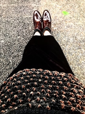 「cucuri（ククリ）のアイテム」を使った、Kotomi Minagawaさん（レディース・169cm）の秋コーディネート