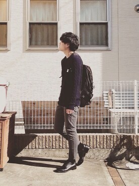 motoshi さん(メンズ・175cm)の冬コーディネート