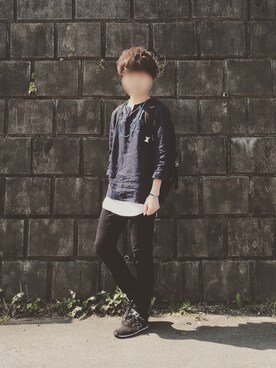 motoshi さん（メンズ・175cm）の春コーディネート