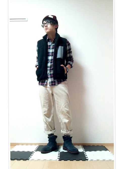 Unichiro Guのベストを使ったコーディネート Wear