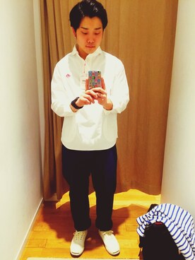 jin .さん（メンズ・166cm）の春コーディネート