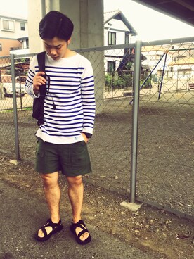 jin .さん（メンズ・166cm）の夏コーディネート