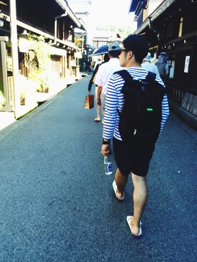 jin .さん（メンズ・166cm）の夏コーディネート