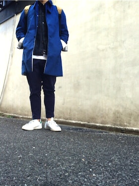 「Scye（サイ）のアイテム（デニムジャケット）」を使った、jin .さん（メンズ・166cm）の春コーディネート