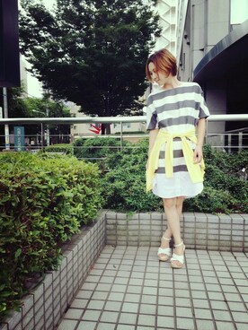 maedaさん（レディース・158cm）の夏コーディネート