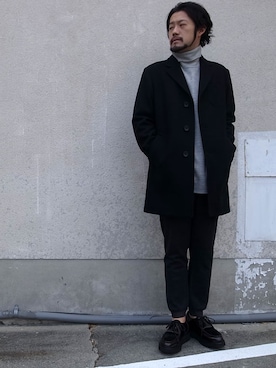 「FACTOTUM（ファクトタム）のアイテム（その他アウター）」を使った、HIROMU_OTAさん（メンズ・174cm）の秋コーディネート
