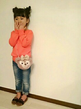 「アイテム（パンプス）」を使った、airi...nさん（キッズ・110cm）の春コーディネート