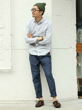 エグチさん(メンズ・175cm)の春コーディネート