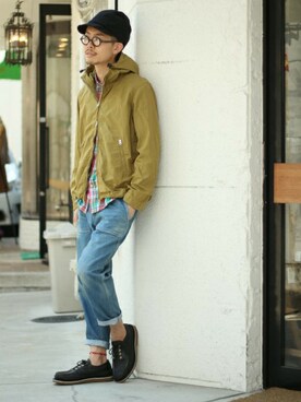 エグチさん(メンズ・175cm)の春コーディネート