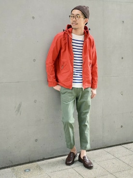 エグチさん(メンズ・175cm)の春コーディネート