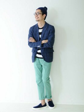 エグチさん(メンズ・175cm)の春コーディネート