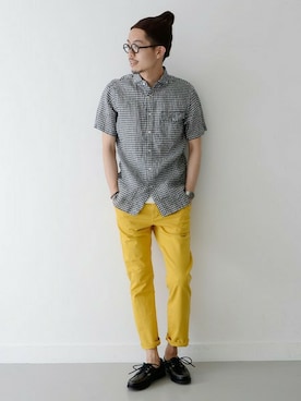 エグチさん（メンズ・175cm）の夏コーディネート