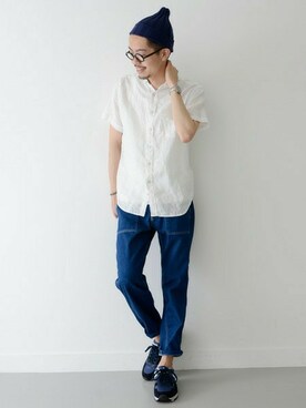 エグチさん（メンズ・175cm）の夏コーディネート