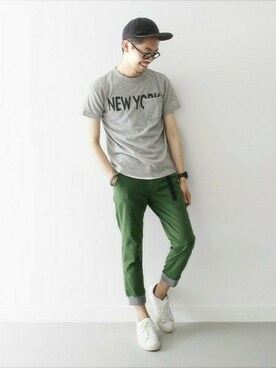 エグチさん（メンズ・175cm）の夏コーディネート