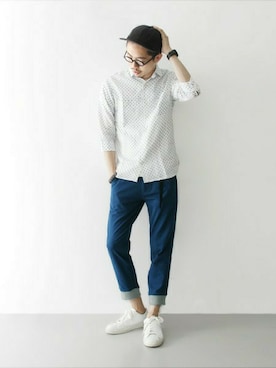 エグチさん（メンズ・175cm）の夏コーディネート