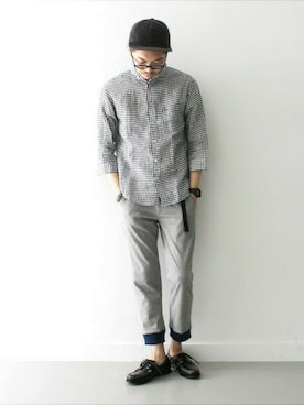 エグチさん（メンズ・175cm）の夏コーディネート