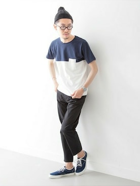 エグチさん（メンズ・175cm）の夏コーディネート