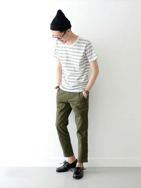 エグチさん（メンズ・175cm）の夏コーディネート