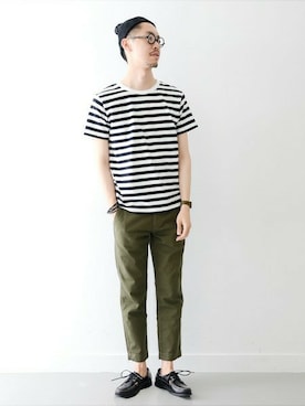 エグチさん（メンズ・175cm）の夏コーディネート