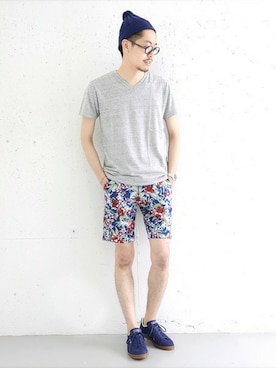 エグチさん（メンズ・175cm）の夏コーディネート