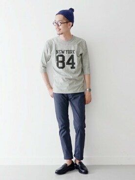 エグチさん（メンズ・175cm）の夏コーディネート