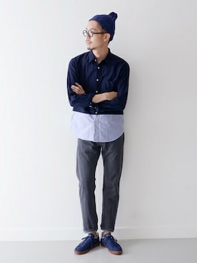 エグチさん(メンズ・175cm)の夏コーディネート