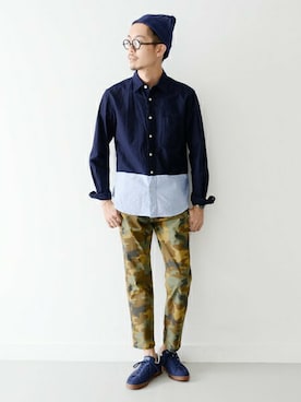 エグチさん(メンズ・175cm)の夏コーディネート