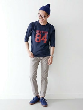 エグチさん（メンズ・175cm）の夏コーディネート