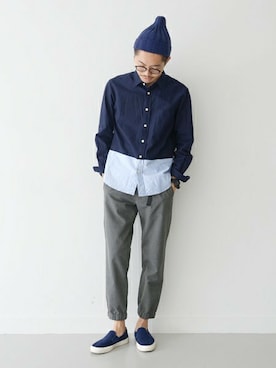 エグチさん（メンズ・175cm）の夏コーディネート