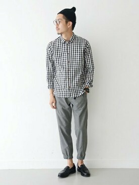 エグチさん（メンズ・175cm）の夏コーディネート