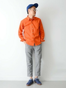 エグチさん(メンズ・175cm)の夏コーディネート