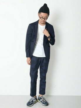 エグチさん(メンズ・175cm)の秋コーディネート