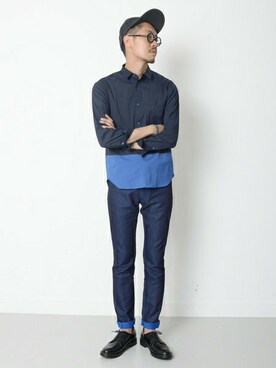 エグチさん（メンズ・175cm）の秋コーディネート