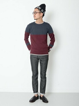 エグチさん（メンズ・175cm）の秋コーディネート