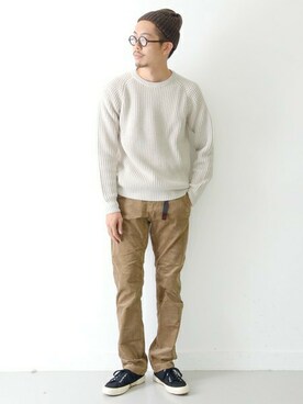 エグチさん（メンズ・175cm）の秋コーディネート