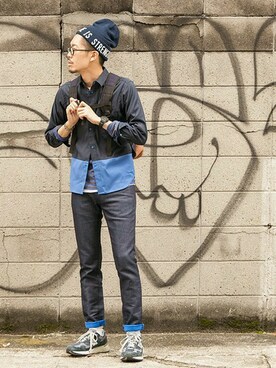 エグチさん（メンズ・175cm）の秋コーディネート