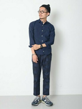 エグチさん（メンズ・175cm）の秋コーディネート